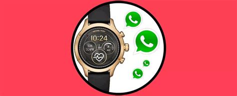 So beantworten Sie WhatsApp von Michael Kors Smartwatch